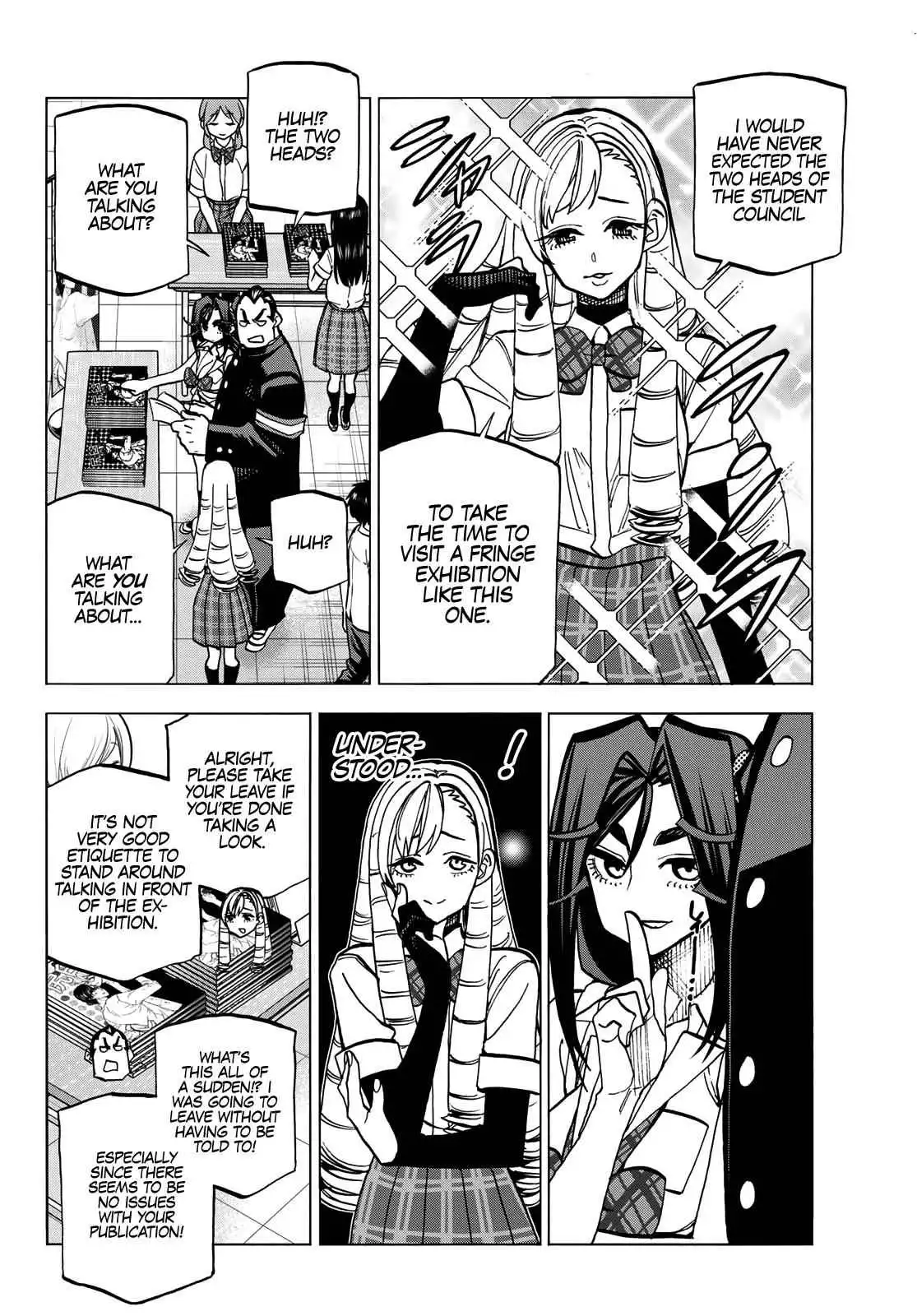 The Story Between a Dumb Prefect and a High School Girl with an Inappropriate Skirt Lengt Chapter 32 16